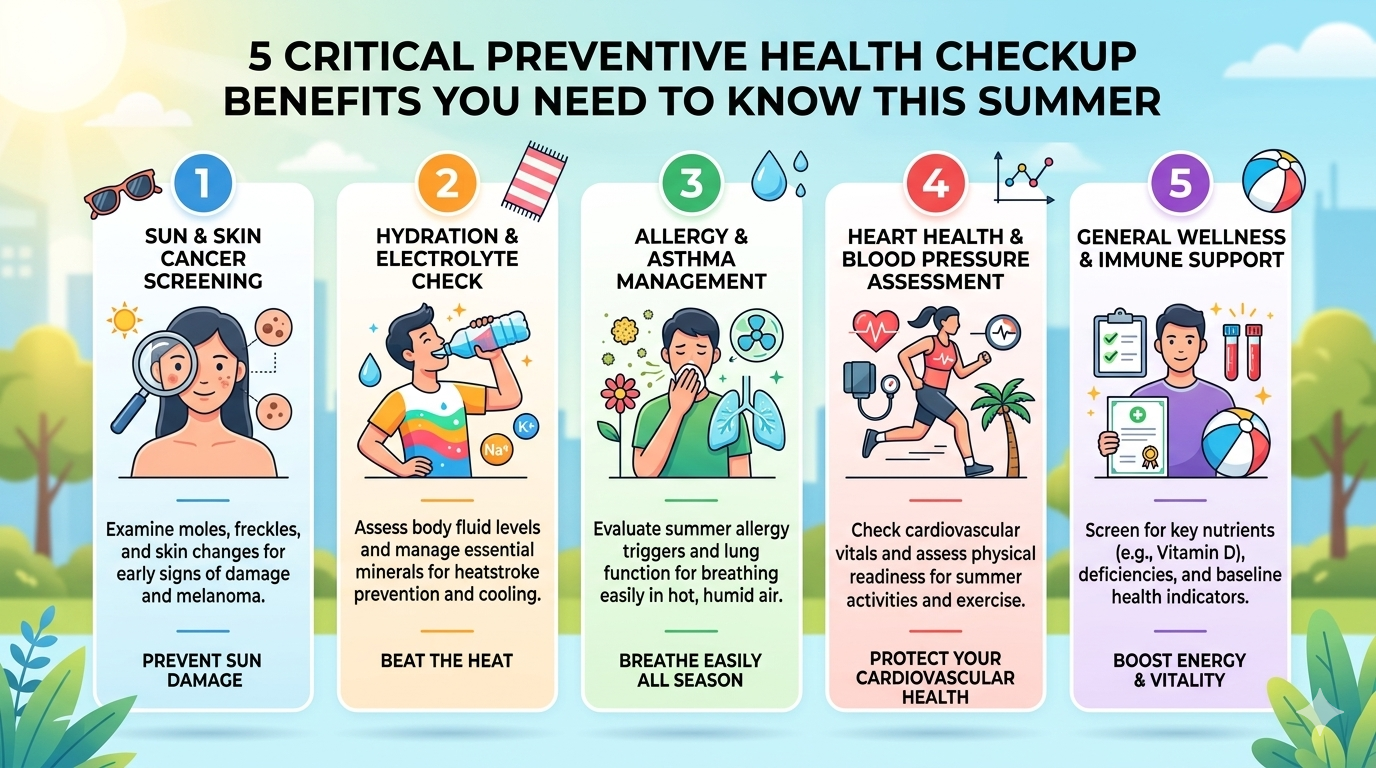 5 Critical Preventive Health Checkup Benefits You Need to Know This Summer